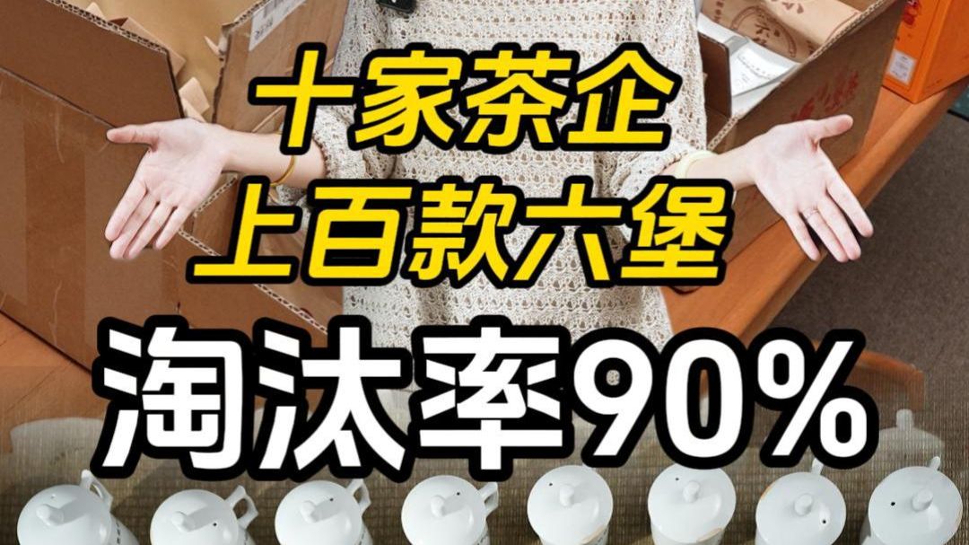 淘汰率高达90%！几十款六堡茶只选出6款