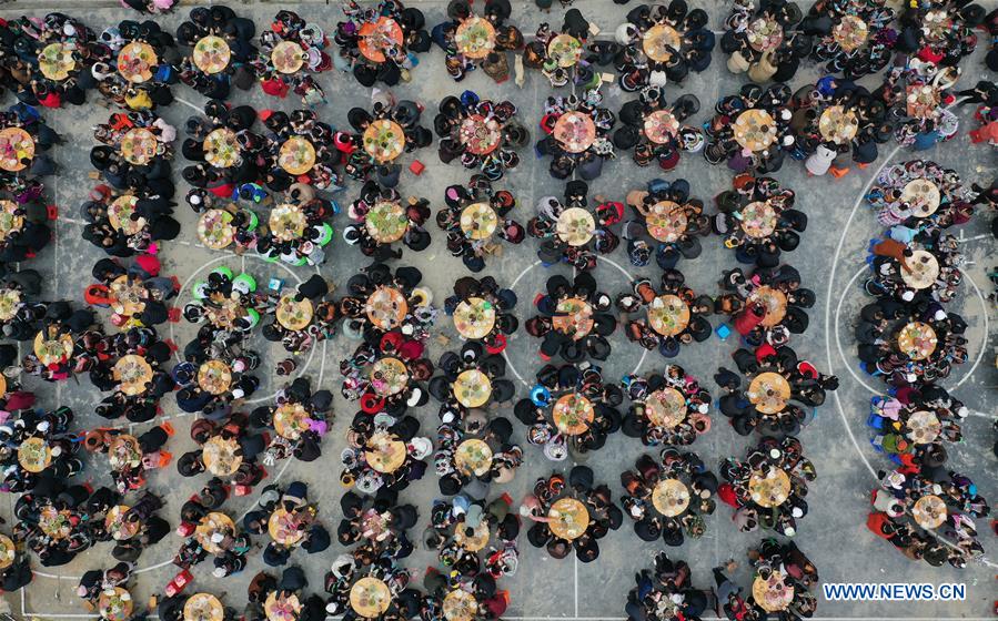 CHINA-GUANGXI-RONGSHUI-MIAO ETHNIC GROUP-NEW YEAR CELEBRATION (CN)